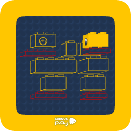 lego&reg; serious play&nbsp;⠕&nbsp; duck LSP version head filled