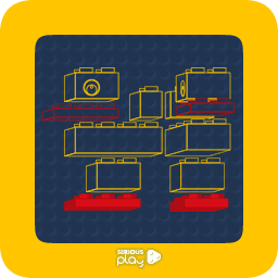 lego&reg; serious play&nbsp;⠕&nbsp; duck LSP version paws filled