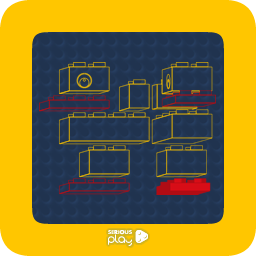 lego&reg; serious play&nbsp;⠕&nbsp; duck LSP version paws filled